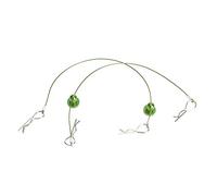 VELATEMOR RC Car Body Shell Clip, Durable Metal Clips (Green)