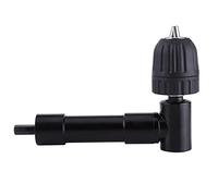 VELATEMOR Right Angle Drill Extension 90 Degree Chuck Tool for Quick Access in Tight Spaces Aluminum Alloy and Plastic Construction