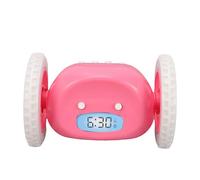 VELATEMOR Run Away Alarm Clock for Heavy Sleepers - Extra Loud Rolling Escape Clock with Snooze, Vibrating Wake Up, Funny Gift for Teens Adults, Battery Powered