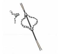 VELATEMOR Single And Double Sewer Descaling Chain | Flexible Shaft Drain Cleaning Tool For 16mm Spring In 50-200mm Pipes