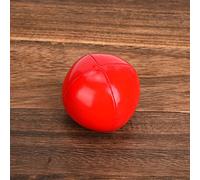 VELATEMOR Thud Juggling Balls Set, Durable PU Leather (Red)