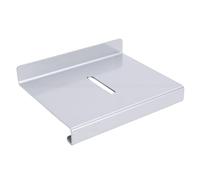 VELATEMOR Tilted Desktop Speaker Stand with Compatibility, Vibration Dampening Design, Sound Quality Enhancement, Minimalist Design for Desktop