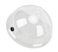 VELATEMOR Transparent Smoking Cloche Cover, Versatile Dome Shape for Plates and Beverages, Great for Home Chefs and Entertainers, Crafted From Safe Materials, 1 Unit (XL (40.9 X 25.2in))