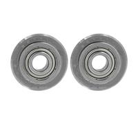 VELATEMOR Tungsten Carbide Tile Cutter Wheel Strong Ceramic Tile Cutting Scoring Wheel for 2-20mm, Durable Vane/Wing for Various Glazed and Glass (2 Set)