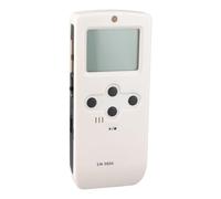 VELATEMOR Universal Electric Metronome with LCD Display for Guitar, Piano, Violin and Bass, Timer Function, Alarm Clock for Musicians, Li Battery, Easy Volume Control (White)