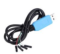 VELATEMOR USB to TTL Adapter, High-Speed Serial Converter (1 Pack)