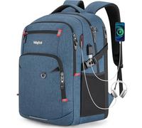 Velaybor 40L Expandable Laptop Backpack, Anti-thief Travel Backpack with USB Charging Port, Airline Approved Business Waterproof Carry on Luggage, Fits 15.6" Laptop for Men Women