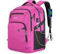 Velaybor 40L Expandable Laptop Backpack, Anti-thief Travel Backpack with USB Charging Port, Airline Approved Business Waterproof Carry on Luggage, Fits 15.6" Laptop for Men Women