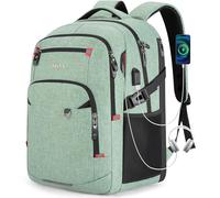 Velaybor 40L Expandable Laptop Backpack, Anti-thief Travel Backpack with USB Charging Port, Airline Approved Business Waterproof Carry on Luggage, Fits 15.6" Laptop for Men Women