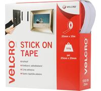 VELCRO Brand VELCRO Brand Stick On Tape 20mm x 10m White