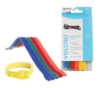 Velcro® Brand 60250 One-Wrap® Reusable Ties (5) 12Mm X 20Cm Multi-Colour