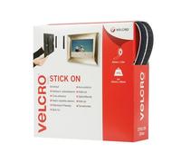 Velcro Brand 60220 Velcro Brand Stick On Tape 20mm X 10M Black Vel60220