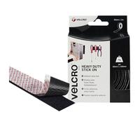 50mmx 1m White Velcro Heavy Duty Stick-on Tape - Stick x 50mm Brand Heavy - stick x 50mm tape white 1m brand heavy duty heavyduty