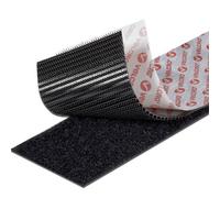 Velcro VELEC60241 Heavy Duty Stick On Tape Black 50mm x 1 Metre