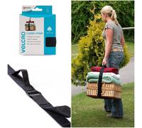 VELCRO® Brand Carry Strap with Handle Adjustable Black 5mm x 1.8m - 5kg Weight