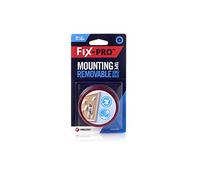 VELCRO Brand FIX-30671-WEU FIX-PRO Mounting Tape Removable-2m, Clear, 2m x 25mm