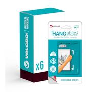 VELCRO Brand - HANGables Picture Hanging Corners - 6 Packs of 4 Sets - 44mm x 76mm Corners - Damage Free Picture Hanging for Pictures, Mirrors, Wall Décor - 4 Sets Hold 6kg - Hang up to 6 Pictures