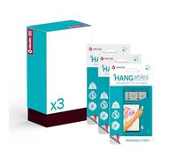 VELCRO Brand HANGables Picture Hanging Strips, Medium & Large, 12 Pairs