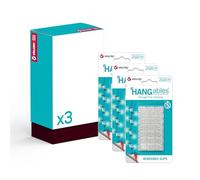 VELCRO Brand HANGables Removable Clear Décorating Clips, Pack of 60