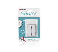Velcro Brand HANGables | Removable Wall Fasteners | Decorate Without Damaging Your Walls | Hang Frames, Create Wall Collages | 4 Sets per Pack | Curves