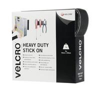 Velcro 60243 Heavy Duty Stick On Tape 50mm x 5 Metre Black