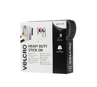 Velcro Brand Heavy-Duty Stick On Tape 50Mm X 5M Black One Colour