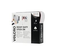 Velcro Brand Heavy-Duty Stick On Tape 50Mm X 5M White One Colour