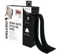 VELCRO Brand Heavy Duty Stick On Tape Cut-to-Length Industrial Extra Strong Double Sided Hook & Loop Self Adhesive Tape Perfect for Room D?cor & Home,