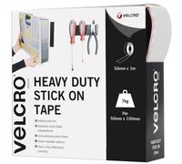 VELCRO Brand, Heavy Duty Stick On Tape, Cut-to-Length Industrial Extra Strong Double Sided Hook & Loop Self Adhesive Tape Perfect for Room D?cor &