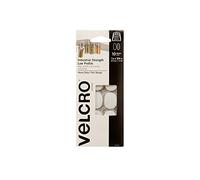 VELCRO Brand Industrial Fasteners Low Profile Thin Design | Professional Grade Heavy Duty Strength | Indoor Outdoor Use, 1in x 3/4in, Ovals