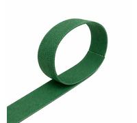 VELCRO® Brand ONE-WRAP® Back-to-Back Tape Roll, 20mm Wide Reusable Self-Gripping Cable Wrap for Cable Management, Cut-to-Length Hook & Loop Strap, Pre-Packed 1m-25m Roll Options (Green, 20MMX5M)
