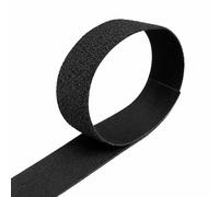 VELCRO® Brand ONE-WRAP® Back-to-Back Tape Roll, Black Reusable Self-Gripping Wrap for Cable Management & Bundling, 25mm Standard, 50mm Heavy Duty, 107mm Extra-Wide Heavy Duty (25MMX2M)
