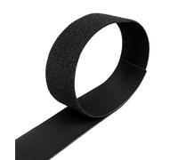 VELCRO® Brand ONE-WRAP® Back-to-Back Tape Roll, Reusable Self-Gripping Strap for Cable Management & Bundling, Cut-to-Length Hook and Loop Wrap, 10mm or 16mm Width, Black/White (Black, 16MMX1M)