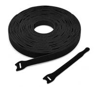 VELCRO® Brand ONE-WRAP Reusable Cable Ties 20 mm x 200 mm (50, Black)