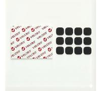 VELCRO® Brand Square Sticky Back Pads with Rounded Corners to Prevent Corner Lifting - Hook & Loop Fasteners with PS14 Adhesive (Black, 40mm x 36 Pairs)