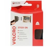 Velcro Stick on Tape 20mm x 2.5m Black