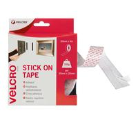 VELCRO Brand Stick On Tape Cut,to,Length Strong Hook & Loop Self Adhesive