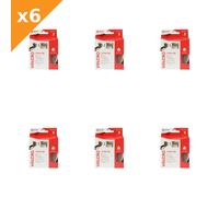 VELCRO® Brand Stick On Tape White 20mm x 2.5m 60214 - 6 Pack