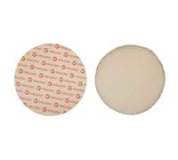 VELCRO® Brand Sticky Back Hook & Loop Coins - Round Pads - PS14 Adhesive (White, 75mm x 2 Pairs)