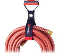 VELCRO Brand VEL-30897-USA Heavy Duty Carry Strap with Handle Holds 100 Pounds | Garden Hose Storage, Transport or Hang Extension Cords, Ropes or Chains |, Large, Wraps 7.5 Inch Diameter, Black