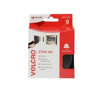 VELCRO Stick on Tape 20mm x 2.5m (Black)