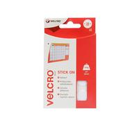 Velcro® Brand VEL-EC60227 Stick On Coins 16Mm X 16 Sets White