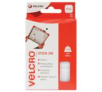 Velcro® Brand 60236 Stick On Squares 25Mm Black (Pack 24)