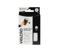 Velcro® Brand VEL-EC60249 Stick On Coins 45Mm X 6 Sets White