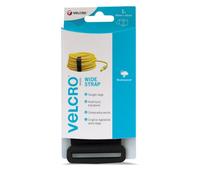 VELCRO Brand VEL-EC60329 Wide Strap, 50 mm x 92 cm - Black