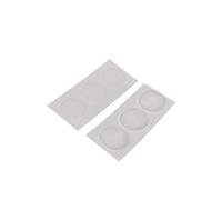 Velcro Brand White Stick On Coins Choice of Hook & Loop 13mm, Sticky Dots Double Sided Adhesive Pads, Pre-Cut Sticky Coins, Strong Adhesive Dots Double Sided - Home, Office (Hook & Loop, 20 Coins)