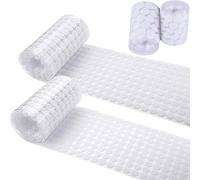 Velcro Dots Self Adhesive,200pcs Sticky Dots Double Sided,Velcro Dots Self Adhesive for Home School Office,White(10mm&20mm)