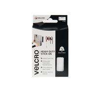 Velcro Hd Stick On Strips 50x100mm Pk2 W PK2 VEL-EC60240 Self Adhesive Hook Loop