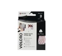 Velcro Heavy Duty Stick On Tape White 50mm x 1m Velcro Multicolor