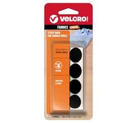 Velcro(r) Brand Fasteners Velcro Brand-Sticky Back for Fabrics: No Sewing needed-1-inch X 3/4-inch Ovals, 8 Sets-Black, Acrylic, Multicolour, 8x15.59x1.6 cm